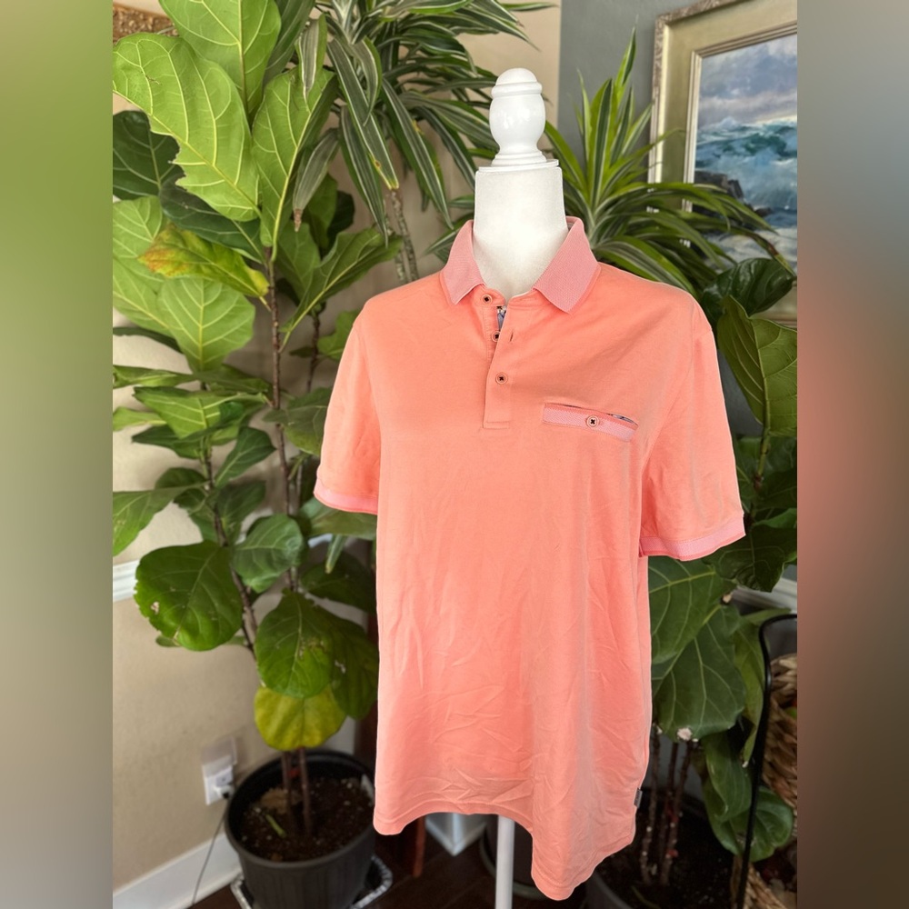 Ted Baker London Coral Polo Shirt